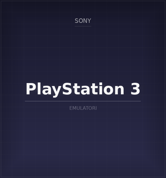 Sony PlayStation 3 (PS3)