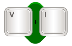 Logo Vi stile tastiera