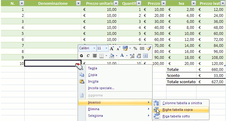 Excel Macro Operazioni Base