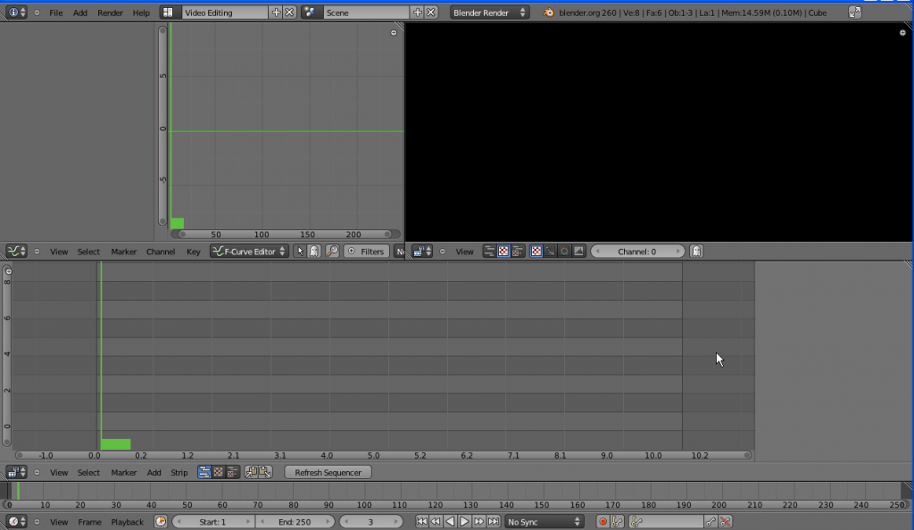 Blender video void screenshot